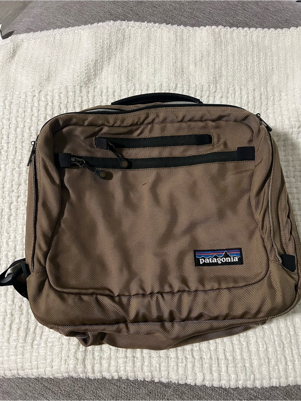 Patagonia Brown Travel Backpack